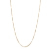 1.4mm Singapore Chain Necklace in 10K Hollow Gold - 24"