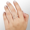 Thumbnail Image 4 of Sterling Silver CZ Moon and Star Open Shank Ring - Size 7