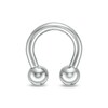 Thumbnail Image 1 of 014 Gauge Horseshoe Barbell in Titanium - 5/16"