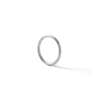 Solid Titanium Hoop - 16G 3/8"