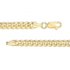 Thumbnail Image 2 of 120 Gauge Semi-Solid Cuban Curb Chain Necklace in 10K Gold - 22"