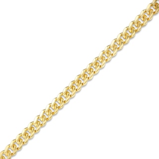Gauge Solid Cuban Curb Chain Bracelet in 10K Gold