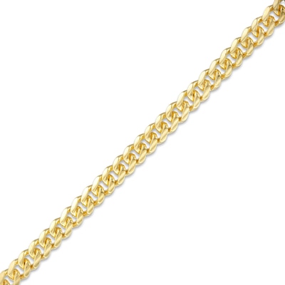 Gauge Solid Cuban Curb Chain Bracelet in 10K Gold