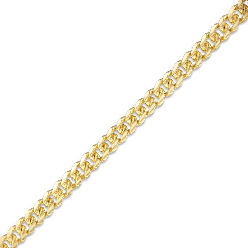 Gauge Solid Cuban Curb Chain Bracelet in 10K Gold