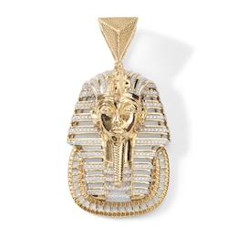 1/2 CT. T.W. Diamond Pharaoh Charm in 10K Gold
