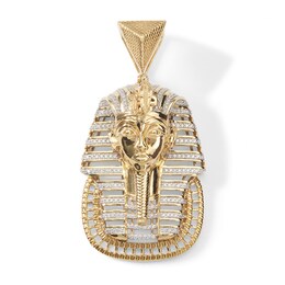 1/2 CT. T.W. Diamond Pharaoh Charm in 10K Gold