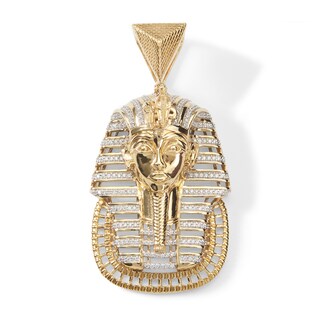 1/2 CT. T.W. Diamond Pharaoh Charm in 10K Gold