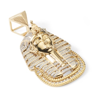 1/2 CT. T.W. Diamond Pharaoh Charm in 10K Gold