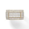 2 CT. T.W. Diamond Multi-Row Tiered Ring in 10K Gold
