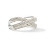 1/2 CT. T.W. Diamond Layered Overlay Ring in Sterling Silver