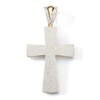 2 CT. T.W. Diamond Pavé-Set Cross Charm in 10K Gold