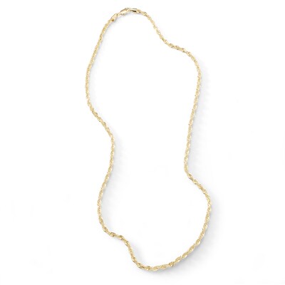10K Solid Gold Rope Chain - 20"