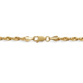 10K Solid Gold Rope Chain - 20"
