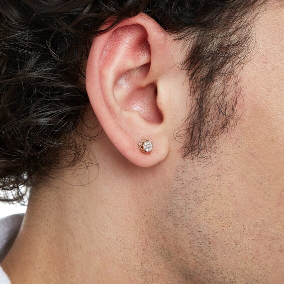 1/6 CT. T.W. Composite Diamond Stud Earrings in 10K Gold
