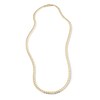 Thumbnail Image 1 of 140 Gauge Solid Cuban Curb Chain Necklace in 10K Gold - 24"