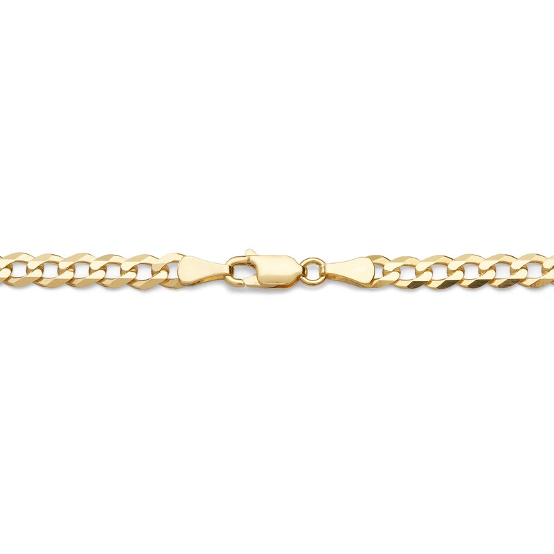 Main Image 3 of 140 Gauge Solid Cuban Curb Chain Necklace in 10K Gold - 24"