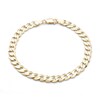 Thumbnail Image 0 of 180 Gauge Solid Cuban Curb Chain Bracelet in 10K Gold - 9"