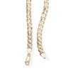 Thumbnail Image 1 of 180 Gauge Solid Cuban Curb Chain Bracelet in 10K Gold - 9"
