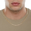 Thumbnail Image 3 of 100 Gauge Solid Figaro Chain Necklace in 10K Gold - 20"