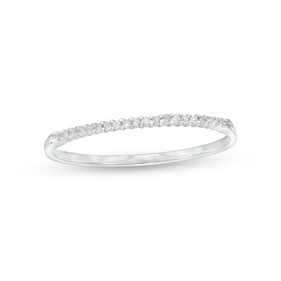 1/20 CT. T.W. Diamond Stackable Band in 10K Gold