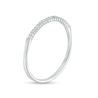 1/20 CT. T.W. Diamond Stackable Band in 10K Gold