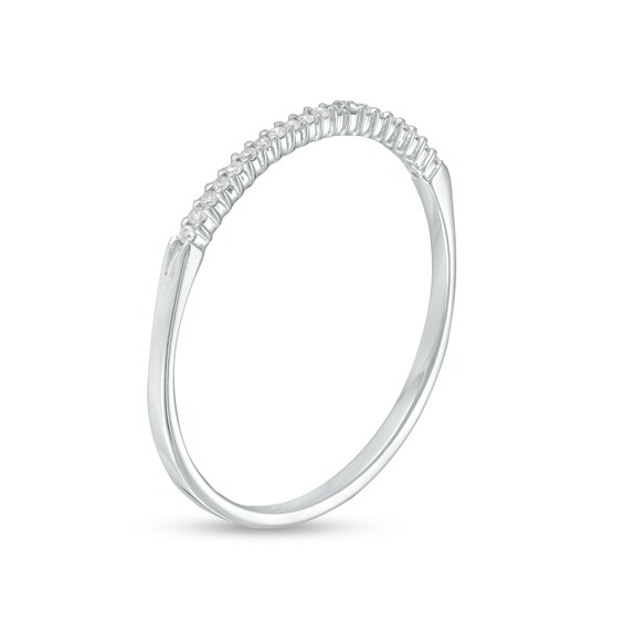 1/20 CT. T.W. Diamond Stackable Band in 10K Gold