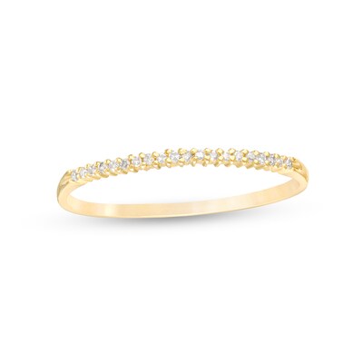 1/20 CT. T.W. Diamond Stackable Band in 10K Gold