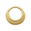 Thumbnail Image 0 of 10K Gold Tiered Hoop - 16G