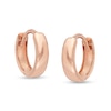 Thumbnail Image 0 of 9mm Huggie Hoop Earrings in 10K Rose Gold