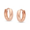 Thumbnail Image 0 of 9mm Huggie Hoop Earrings in 10K Rose Gold