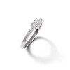 Thumbnail Image 2 of Sterling Silver CZ Oval Ring - Size 7