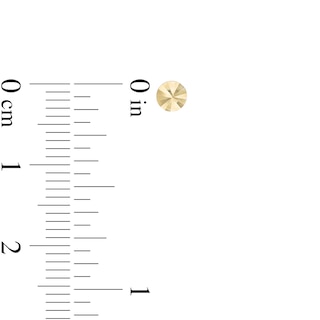 Diamond-Cut Stud Earrings in 10K Gold