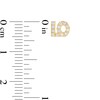 Thumbnail Image 2 of Cubic Zirconia &quot;LOVE&quot; Stud Earrings in 10K Gold
