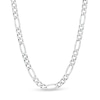 Thumbnail Image 0 of 120 Gauge Solid Figaro Chain Necklace in Sterling Silver