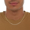 Thumbnail Image 3 of 060 Gauge Beveled Curb Chain Necklace in 14K Hollow Gold - 18"