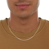 Thumbnail Image 4 of 060 Gauge Beveled Curb Chain Necklace in 14K Hollow Gold - 18"