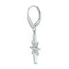 Thumbnail Image 2 of Cubic Zirconia Star Drop Earrings in Sterling Silver