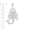 Thumbnail Image 2 of Cubic Zirconia Scorpion Necklace Charm in Sterling Silver