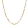 Thumbnail Image 0 of 060 Gauge Solid Figaro Chain Necklace in 10K Gold