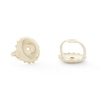 Thumbnail Image 1 of 1/3 CT. T.W. Composite Diamond Frame Stud Earrings in 10K Gold