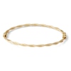 Thumbnail Image 1 of Braided Bangle in 10K Hollow Gold
