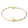 Thumbnail Image 3 of Braided Bangle in 10K Hollow Gold