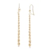 Thumbnail Image 1 of Rope Dangle Drop Earrings in 10K Gold