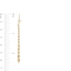 Thumbnail Image 2 of Rope Dangle Drop Earrings in 10K Gold