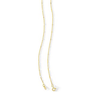 10K Solid Gold Singapore Chain - 18"