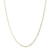 Thumbnail Image 0 of 2.2mm Paper Clip Chain Necklace in 10K Semi-Solid Gold - 18"