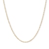 Thumbnail Image 1 of 035 Gauge Solid Diamond-Cut Link Chain Necklace in 10K Gold - 18"