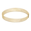 Thumbnail Image 1 of Made in Italy Solid Mesh Chain Stretch Bracelet in 10K Gold - 7"