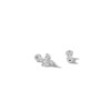 Thumbnail Image 0 of Solid Stainless Steel CZ and Crystal Stud Set - 18G 1/4"