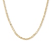 Thumbnail Image 1 of 080 Gauge Valentino Chain Necklace in 10K Hollow Gold - 20"
